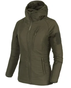 WOMEN'S WOLFHOUND Hoodie Jacket Taiga Green