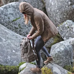 WOMEN'S WOLFHOUND Hoodie Jacket Taiga Green