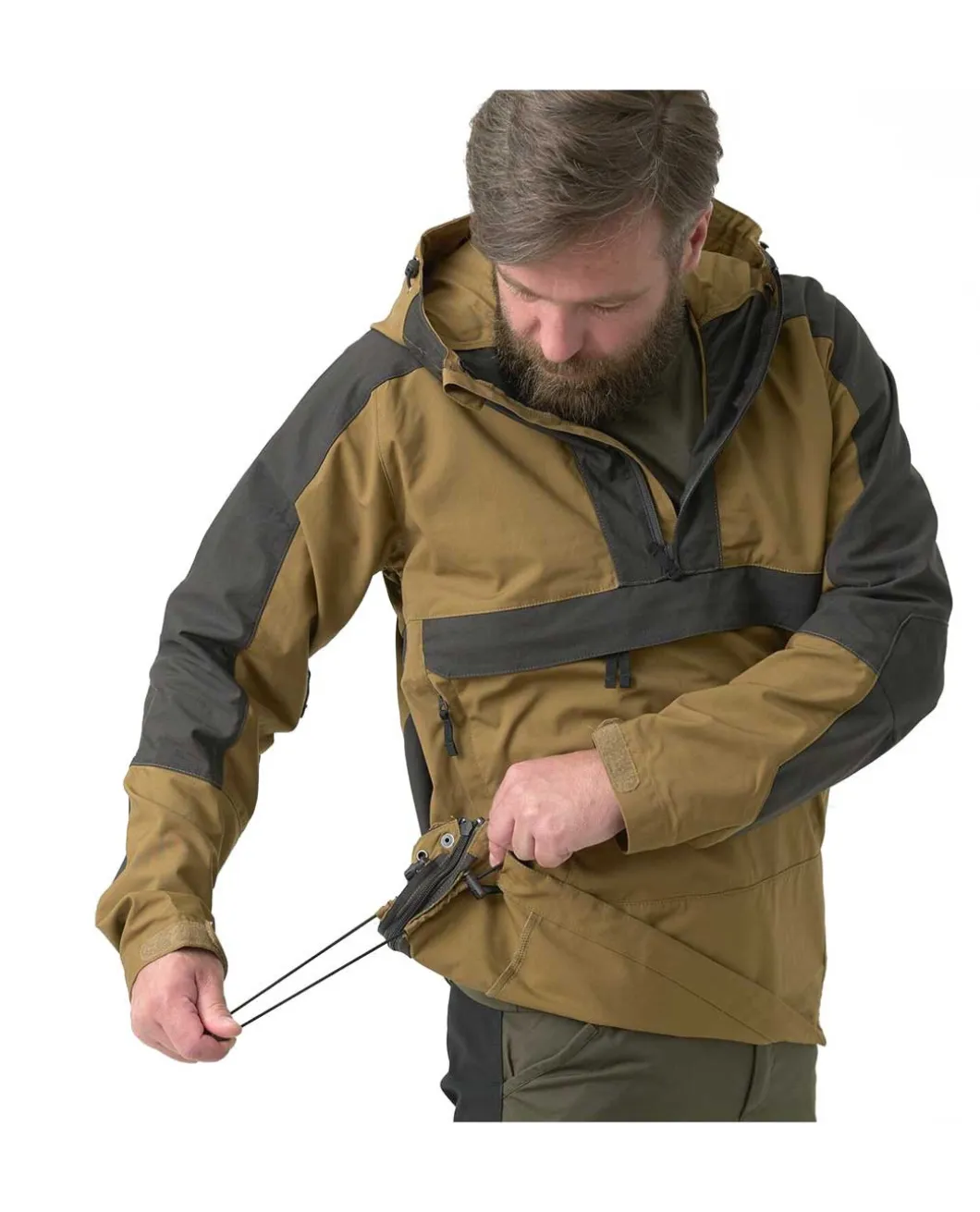 Woodsman Anorak Jacket Black Schwarz
