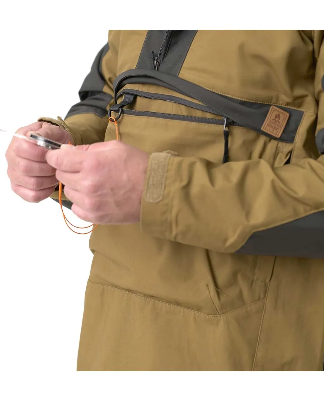 Woodsman Anorak Jacket Black Schwarz