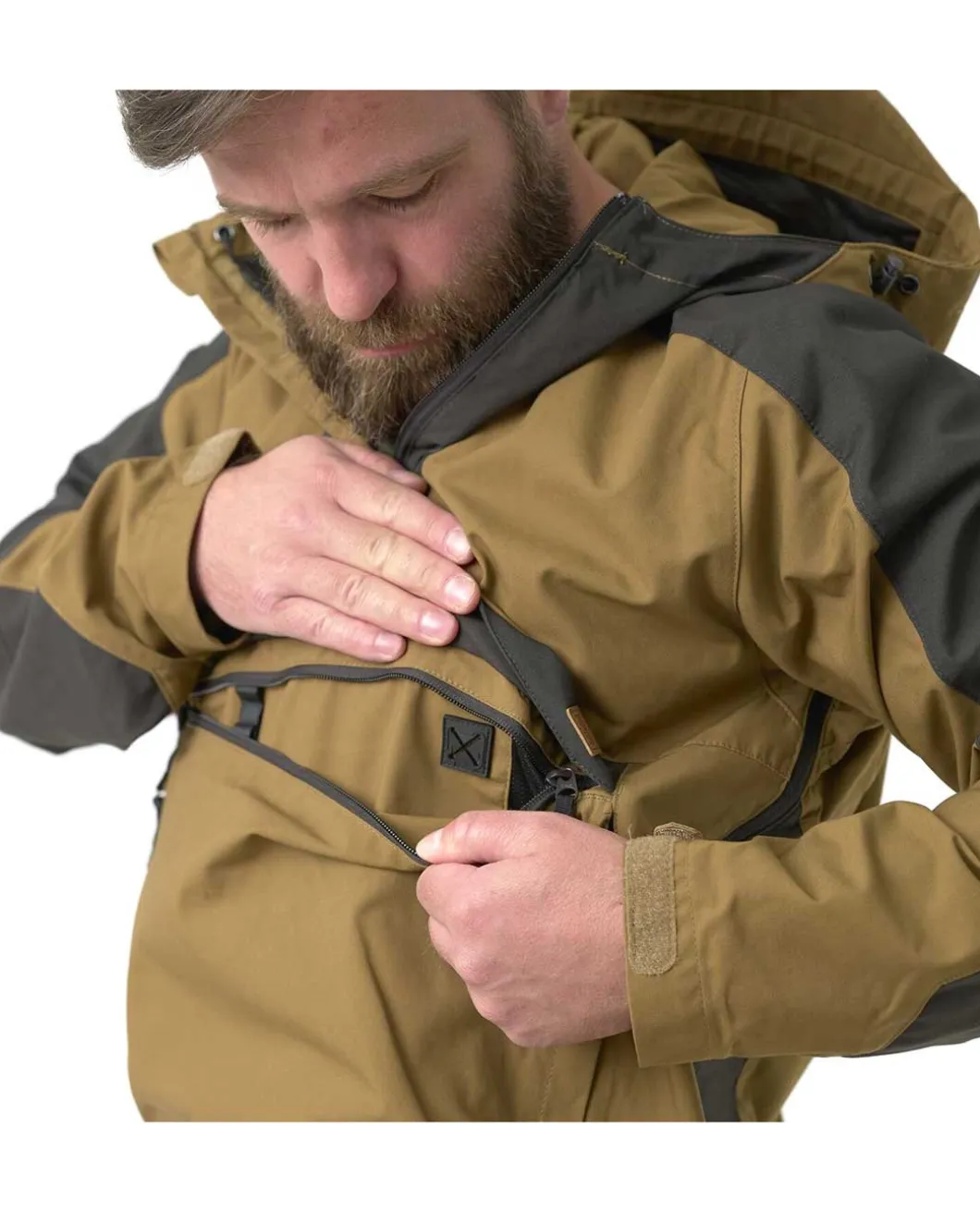 Woodsman Anorak Jacket Black Schwarz