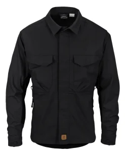 Woodsman Shirt Black Schwarz