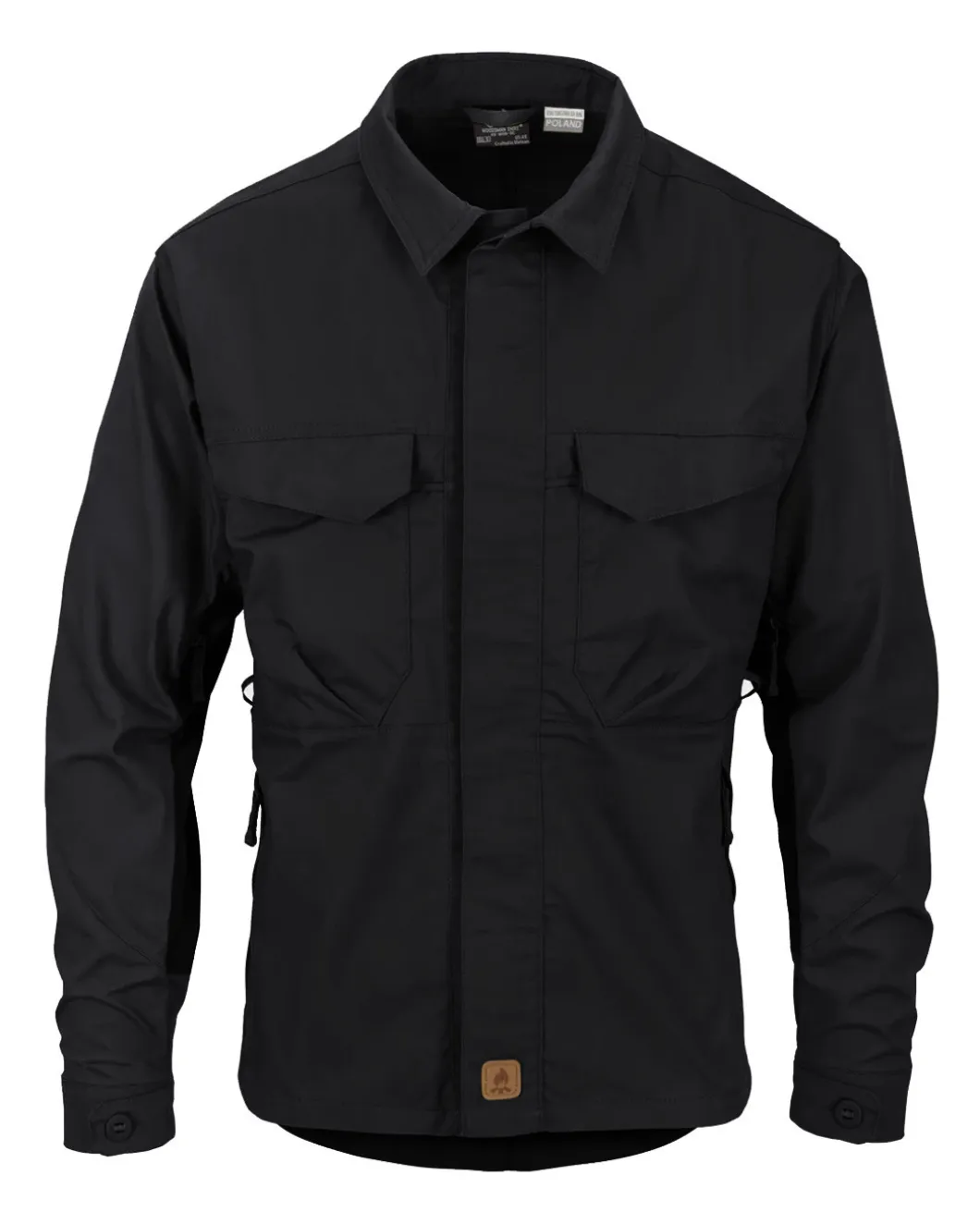 Woodsman Shirt Black Schwarz