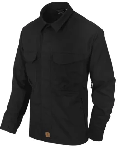 Woodsman Shirt Black Schwarz