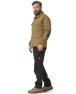 Woodsman Shirt Black Schwarz