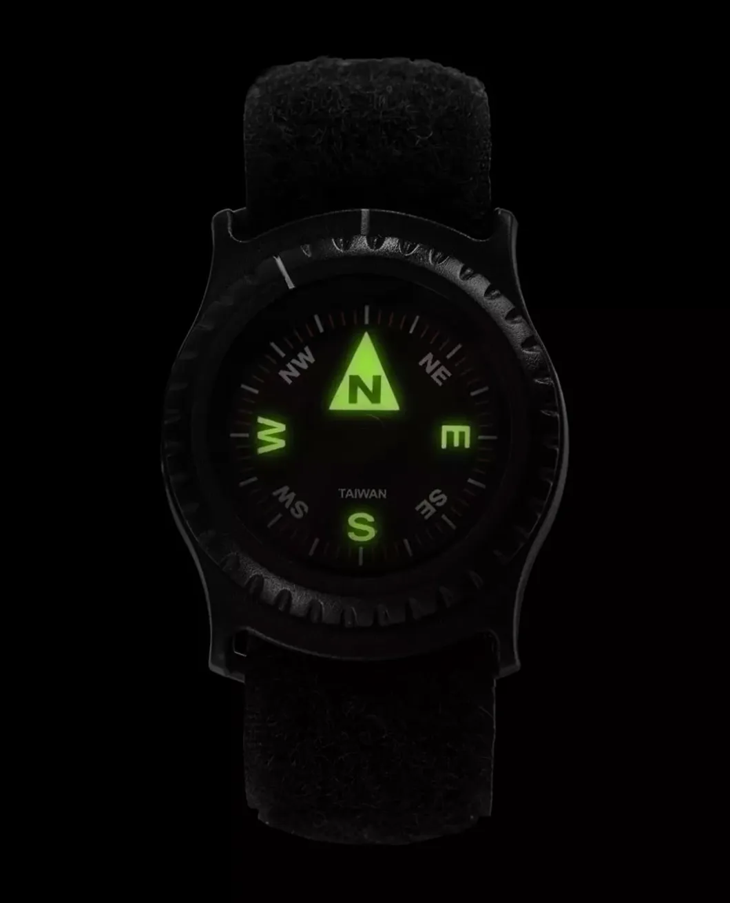 Wrist Compass T25 Black Schwarz