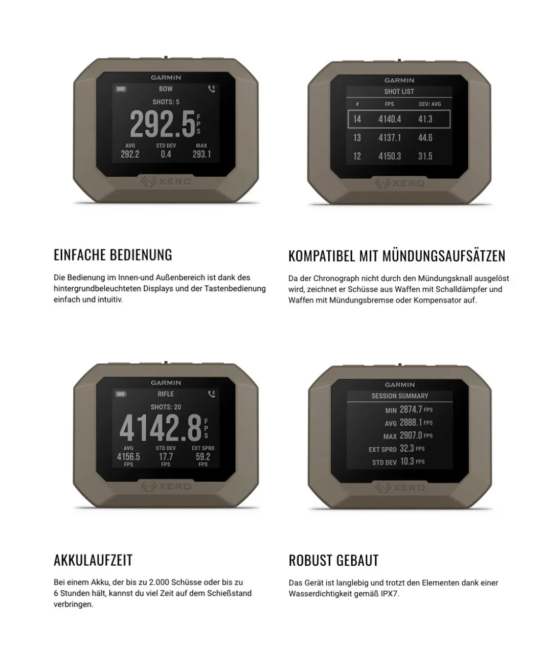 Xero C1 Pro Chronograph
