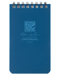 3 X 5 Notebook Blue