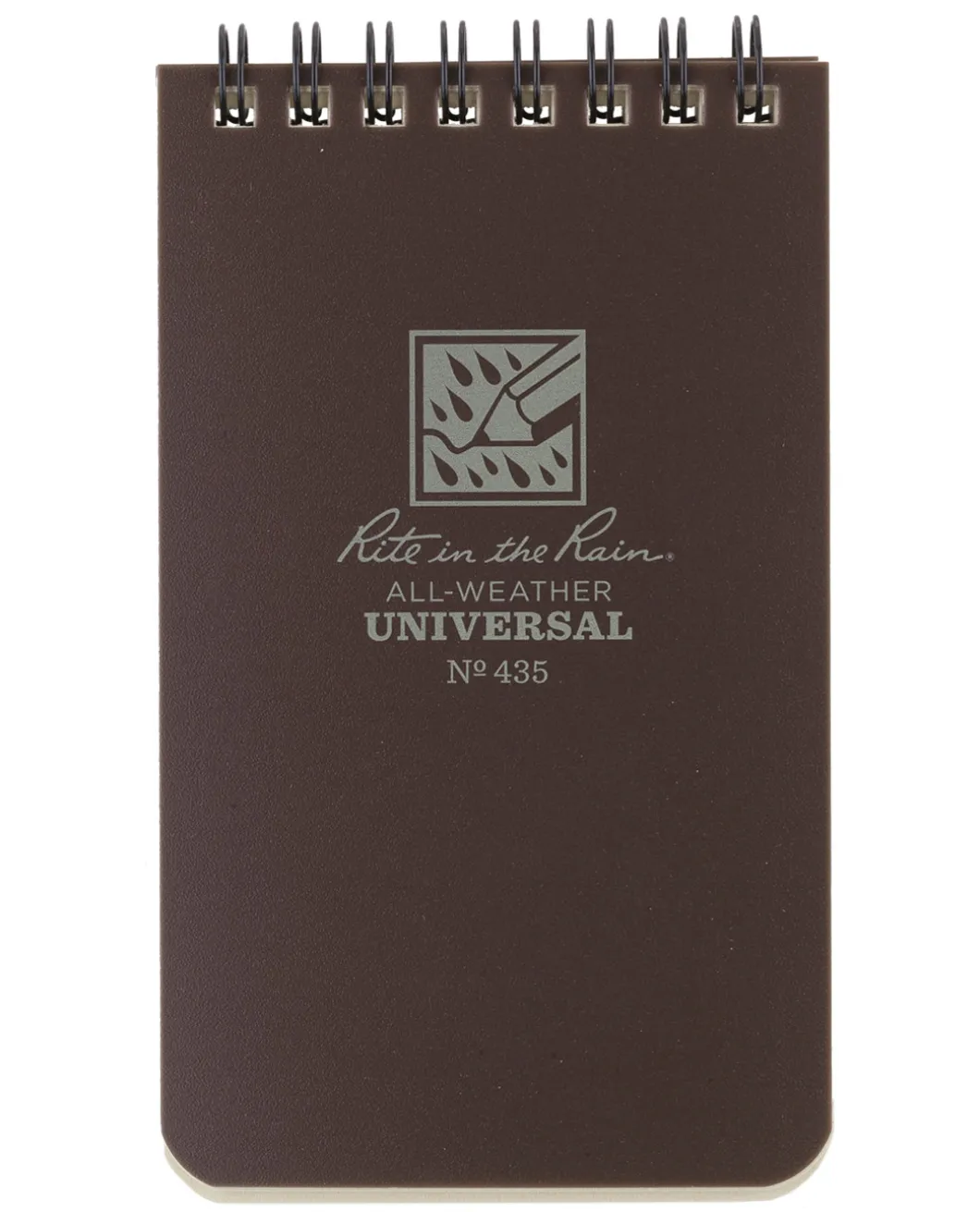 3 X 5 Notebook Brown