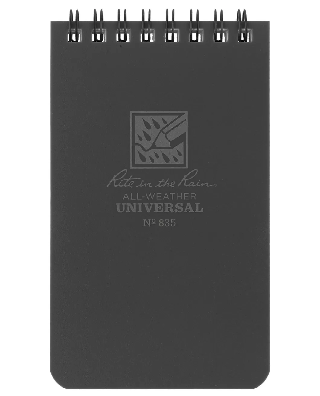 3 X 5 Notebook Grey