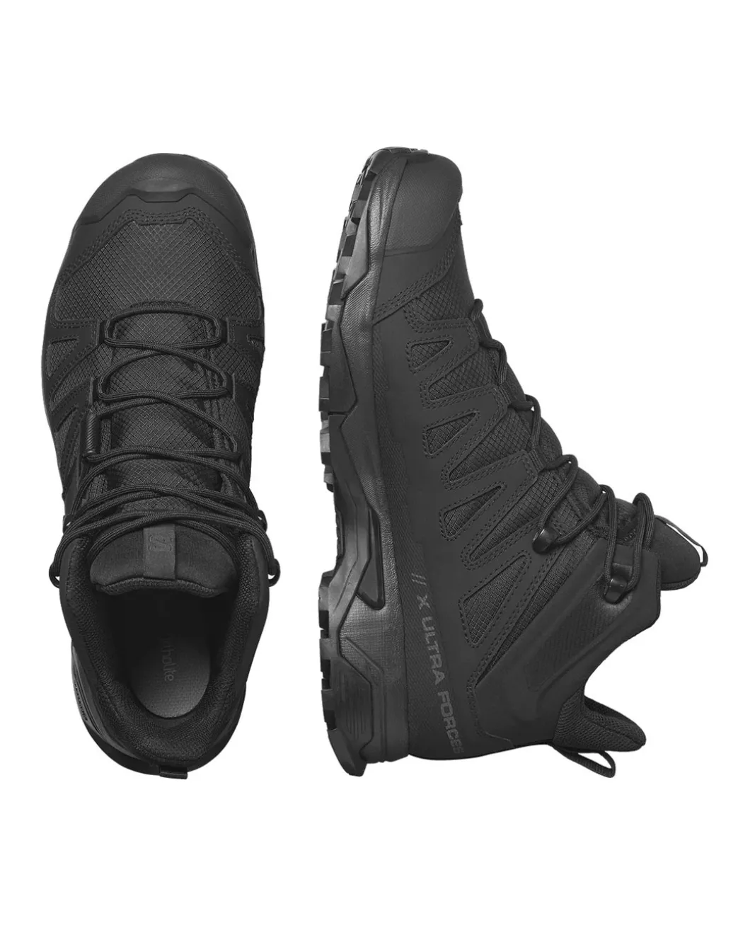 X Ultra Forces Mid Black Schwarz