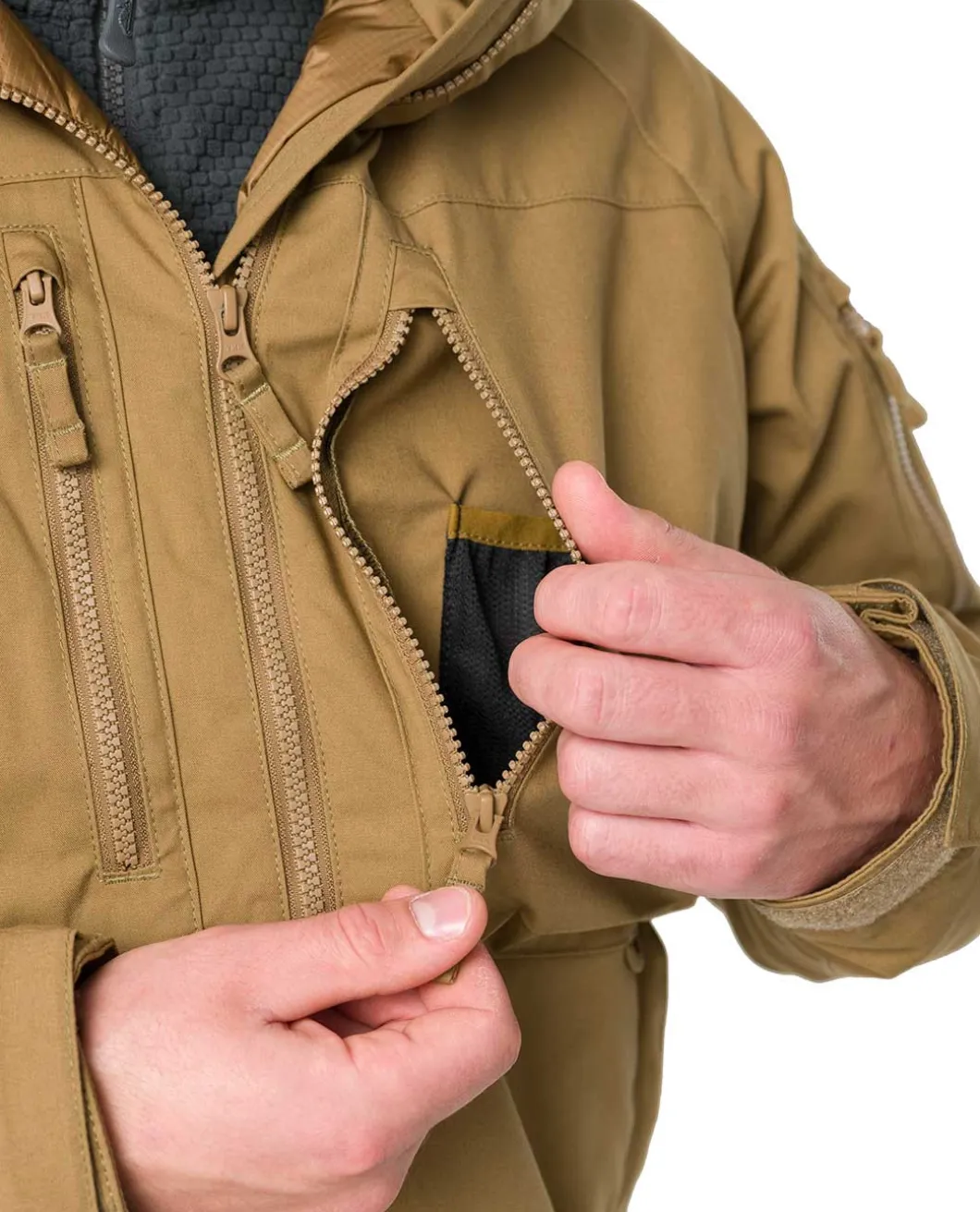 Yukon Winter Jacket Ash Grey / Black