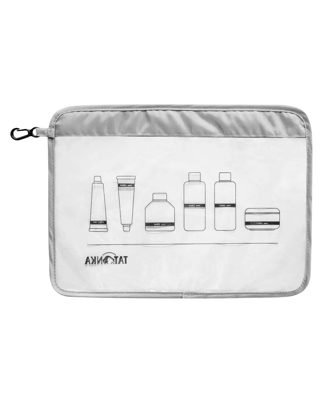 Zip Flight Bag A4 grey