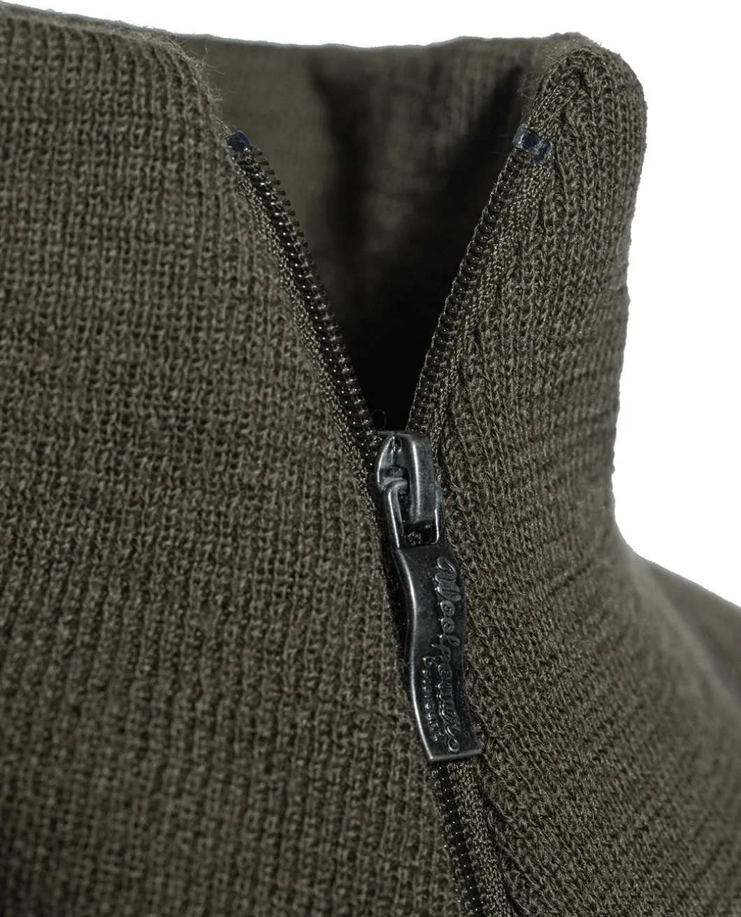 Zip Turtleneck 400 Pine green