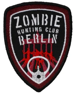 Zombie Hunting Club Patch Rot
